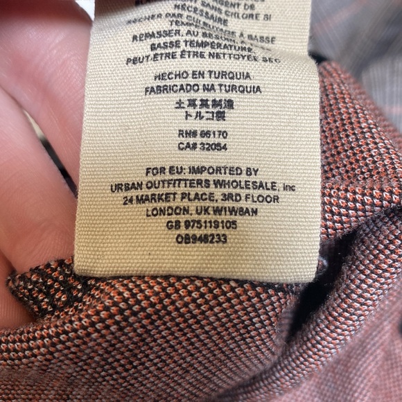 SOLD Free People Plaid High Waist Trousers - Picture 5 of 5